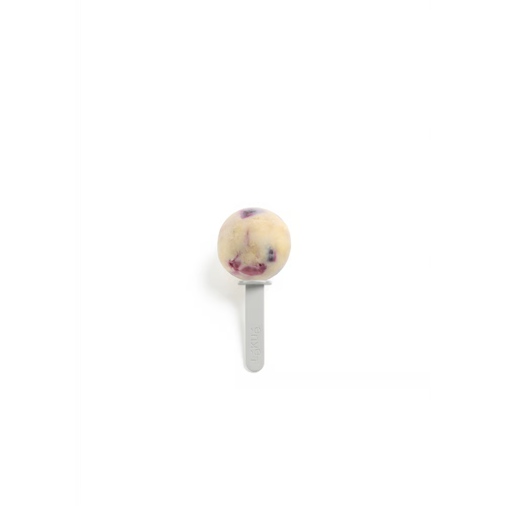 Vanilla & Cherry Ice Cream - Creamy vanilla meets cherry surprise!