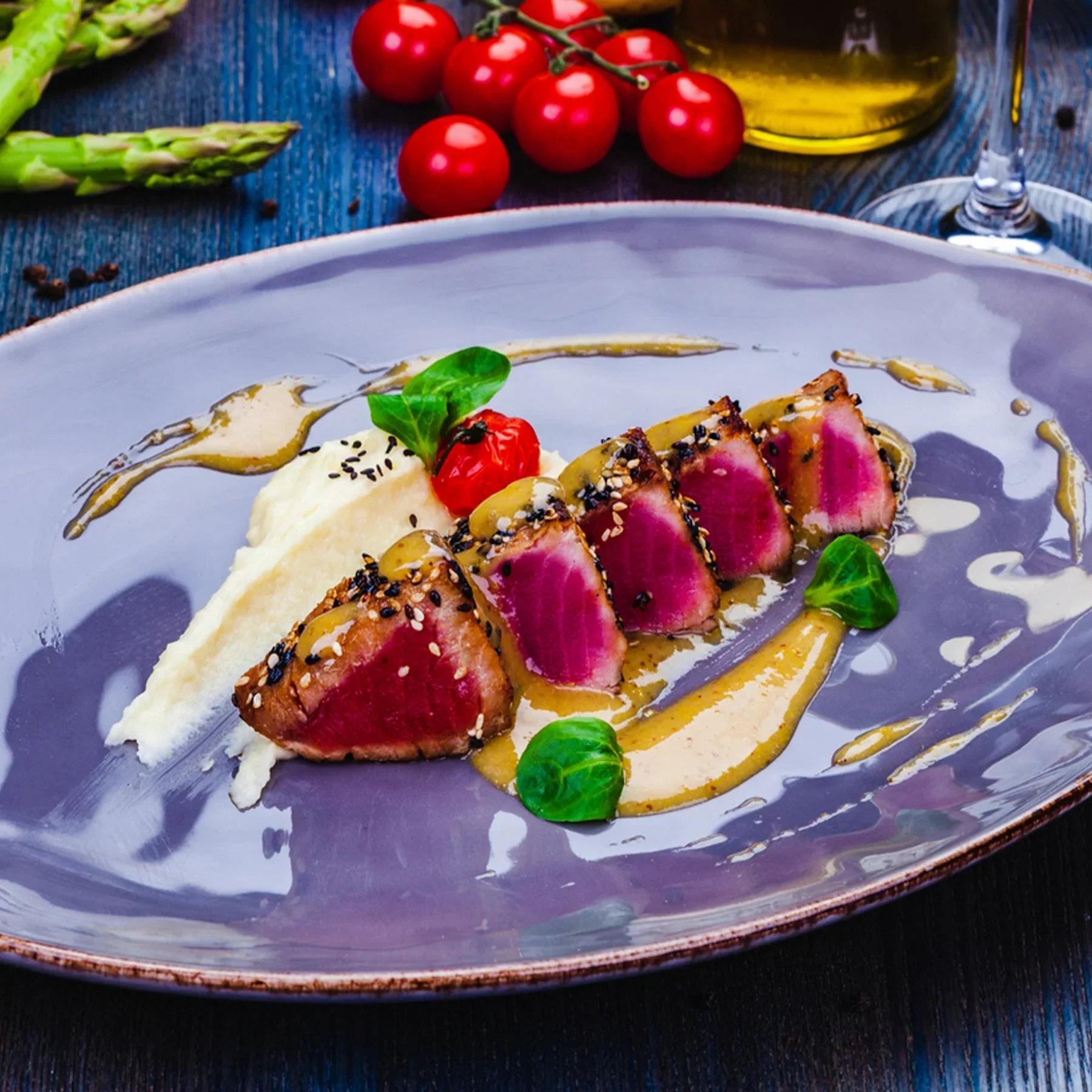 Tuna with fennel
