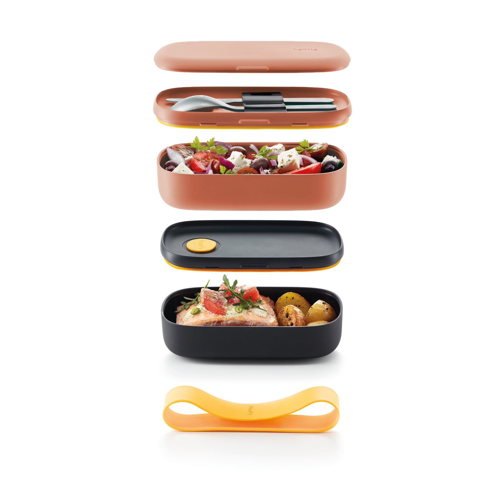LunchBox To Go, 1L - Coral