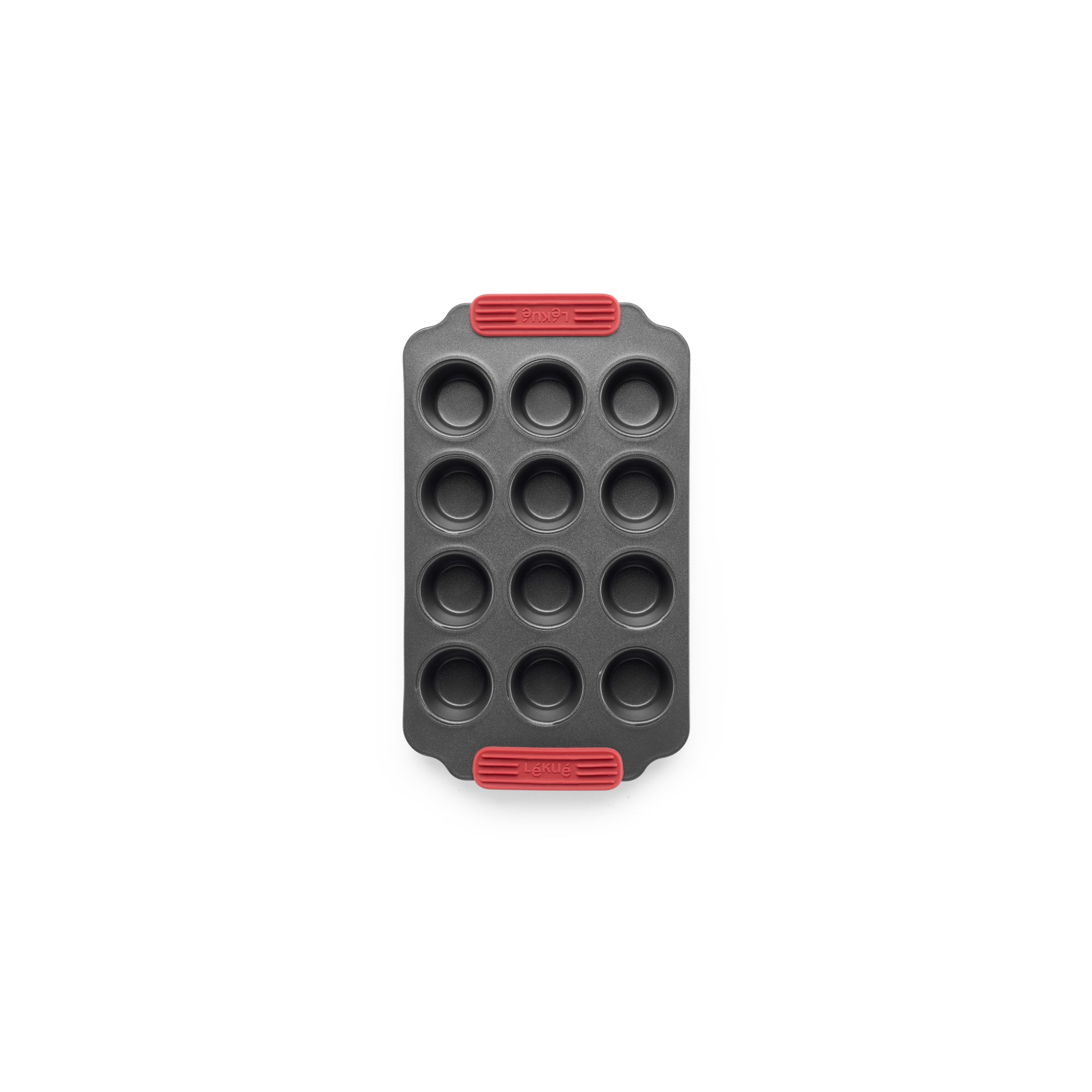 Non-Stick Mini Muffins Mould, 12 Hole - Grey