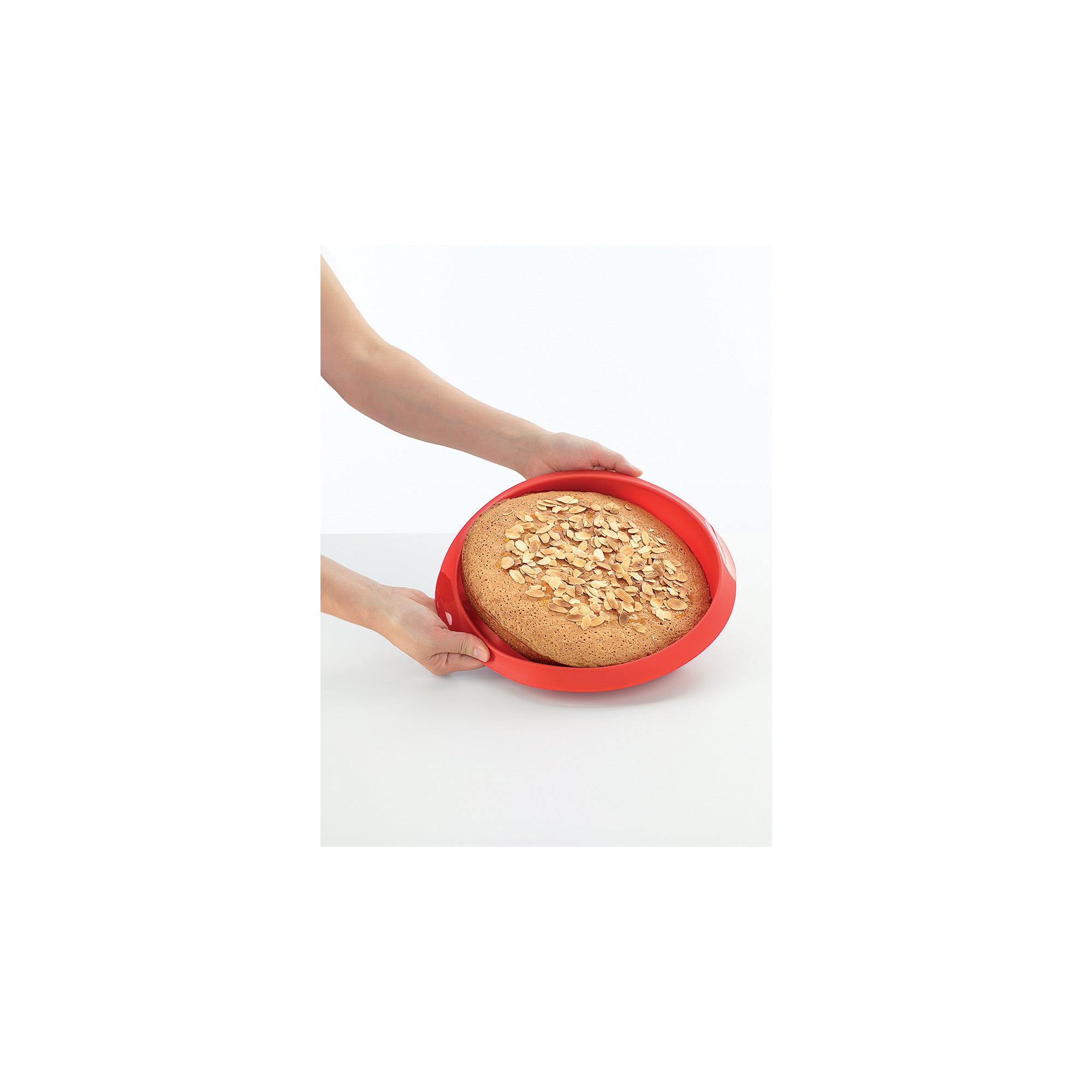 Round Cake Mould - 20 cm - Red