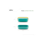 Single LunchBox To Go, 0.5L - Turquoise
