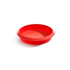 Silicone Round Cake Mould, 24 cm - Red