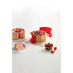 Charlotte Springform with plate, 18 cm - Red