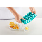 Dolphin Ice Cube Tray with Lid - Turquoise