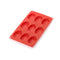 Madeleines Mould - 9 cav - Red