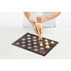 Microperforated Baking Mat, 40 x 30 cm - Brown