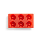 Doughnuts Mould - 6 cav - Red