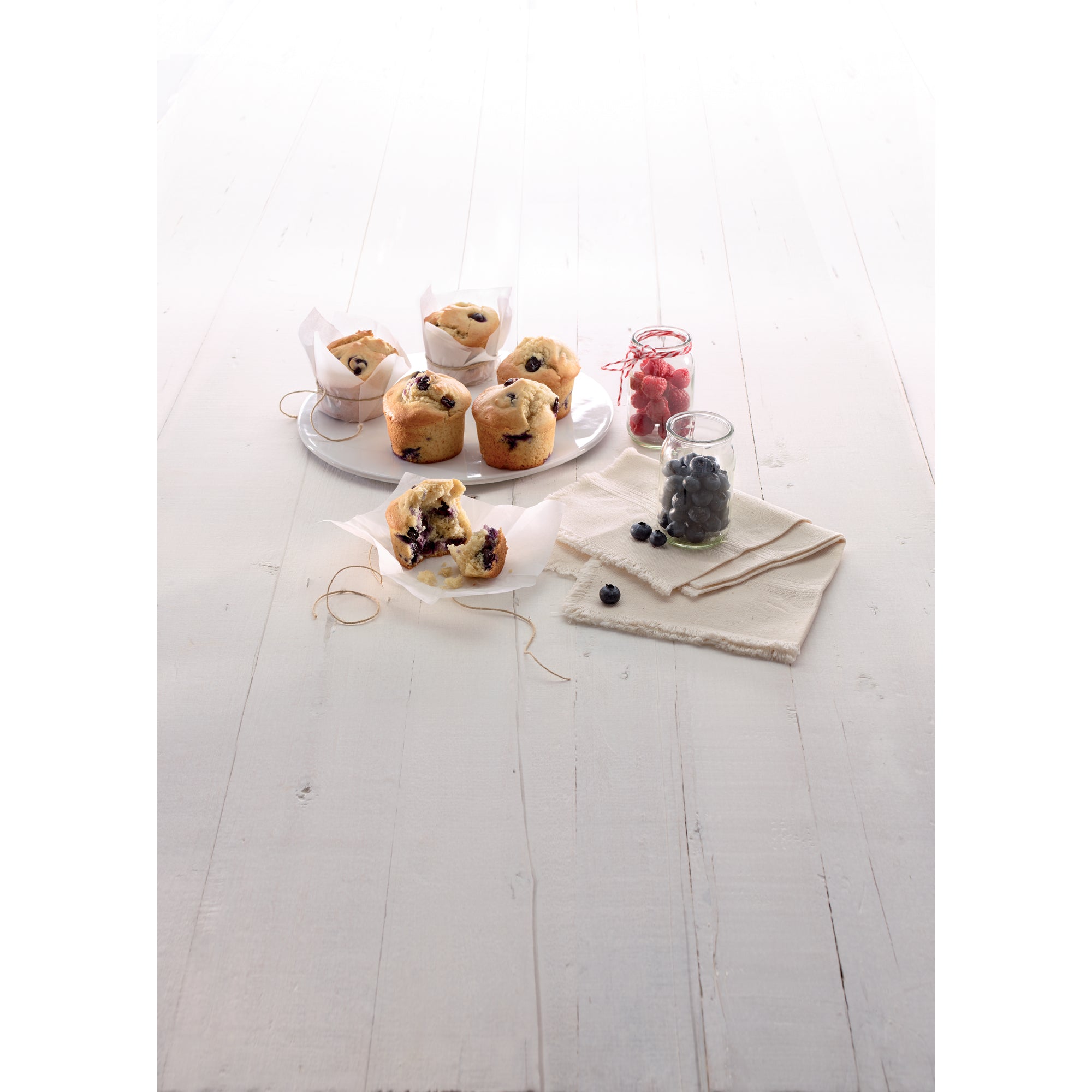 Muffins Mould - 6 cav - Black