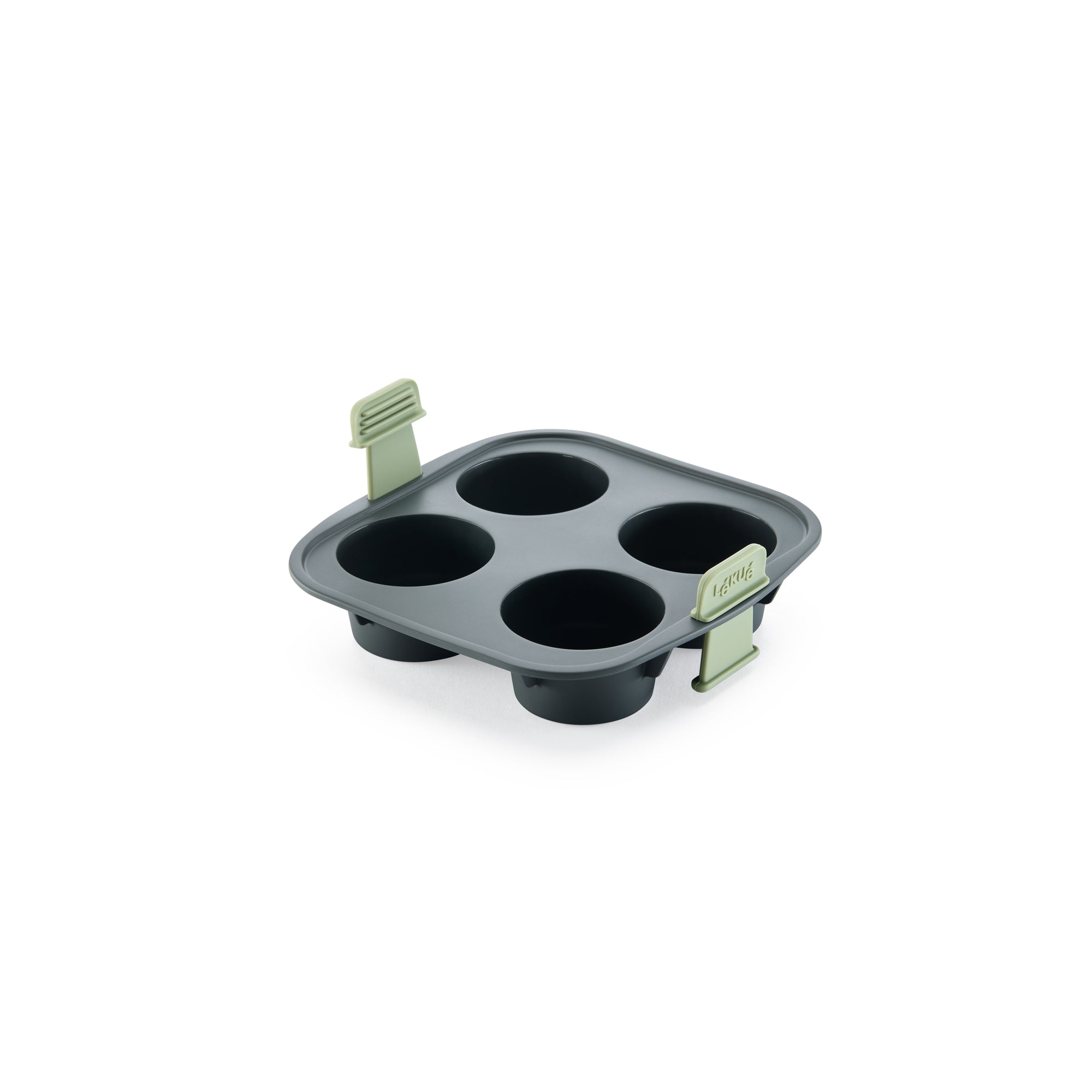 Air fryer Muffins Mould, 4 hole - Grey