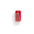Heart Ice Cube Tray with Lid - Red