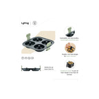 Air fryer Doughnuts Mould - 4 hole - Gre