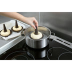 Set of 6 Bagel Moulds - Brown