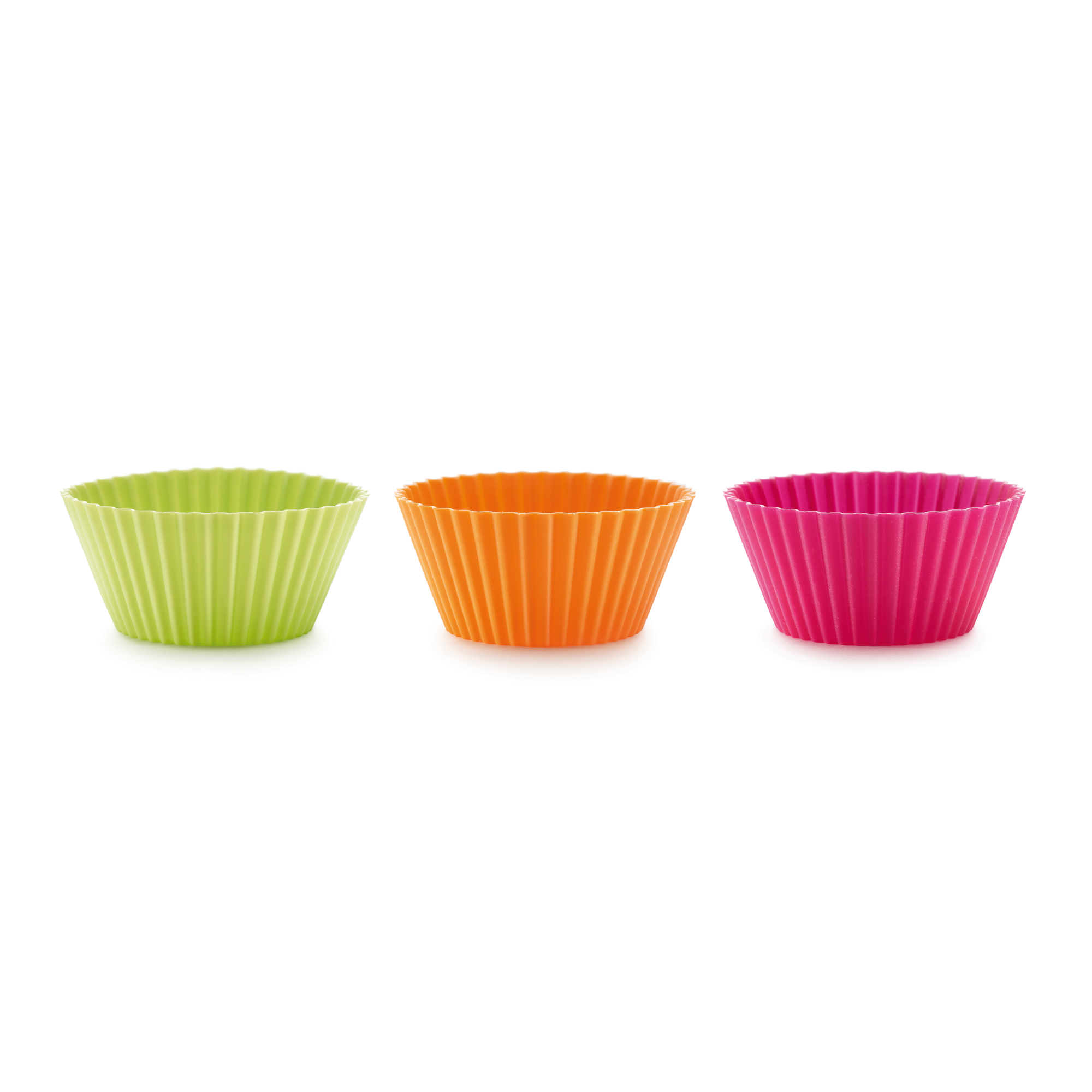 Silicone Muffin Cases Set of 12, 7 cm