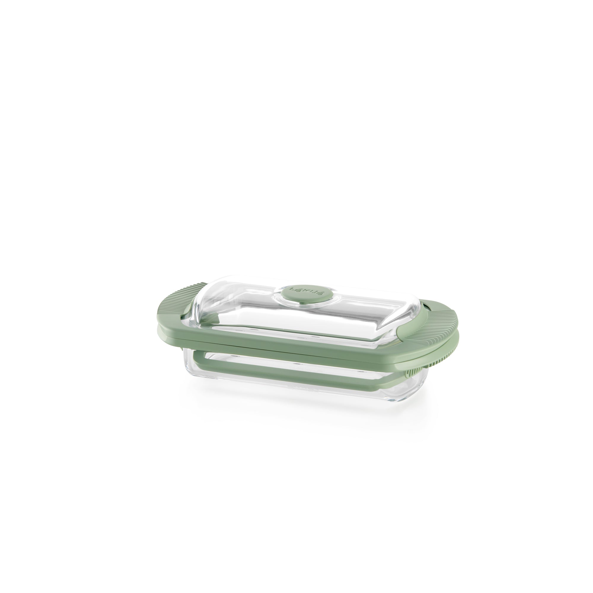 Glass Steam Cooker and Recipe book Set, 2 p, English - Transparent