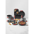 Non-Stick Round Cake Mould - Red