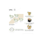 Air fryer Glass Mini Cups Set of 4 - Transparent