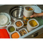 Flip Storage Food Container Large - Green