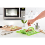 Microwave Steam Cooker 1-2 p. - Green