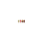 Classic Creamy Ice Cream Moulds Set of 4 - Brown