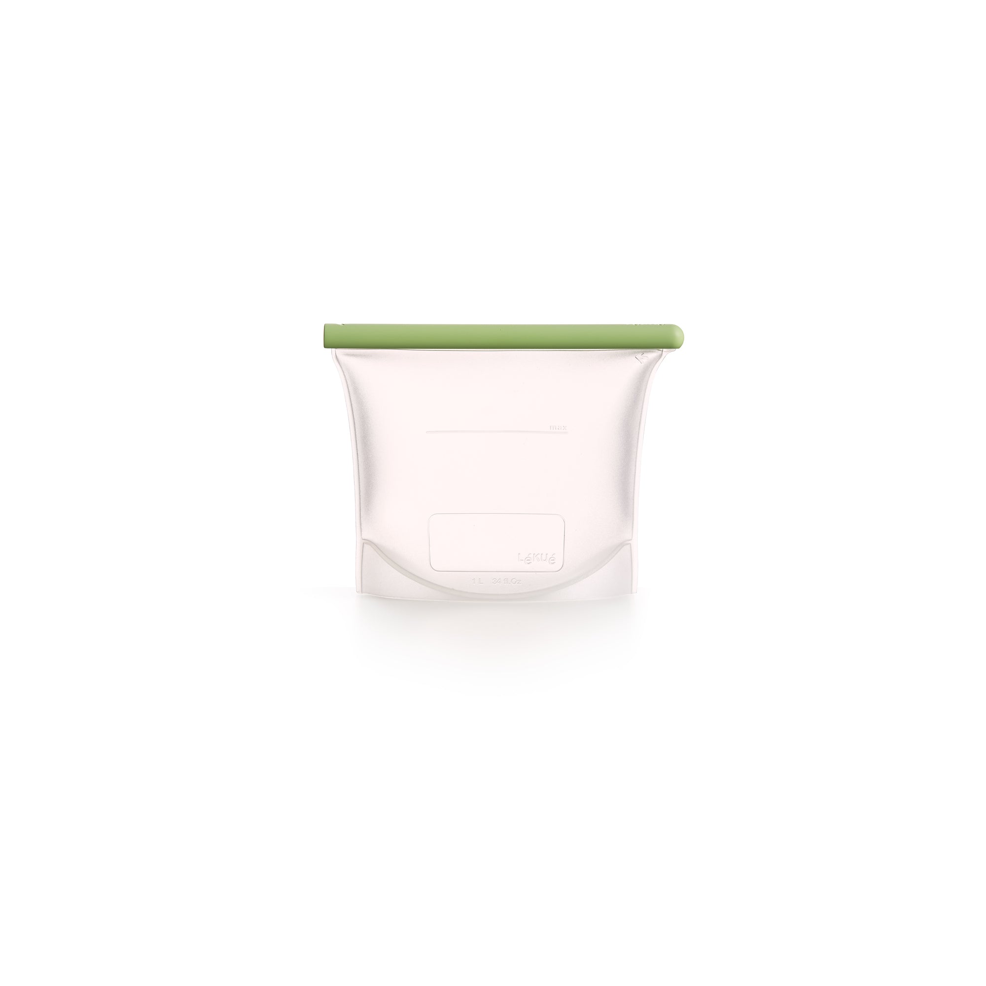 Reusable Silicone Bag, 1 L - Green